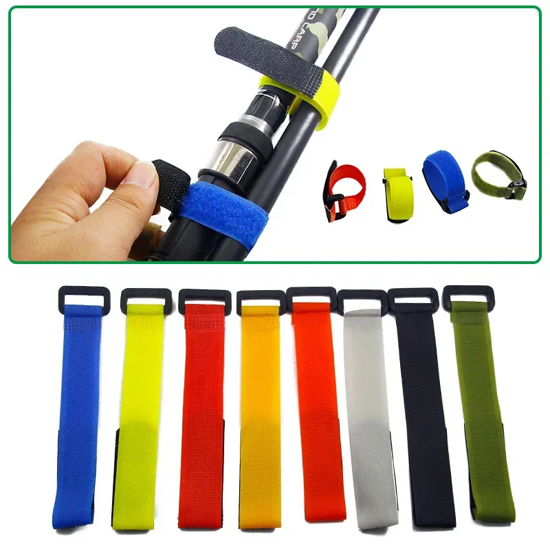 Fishing Rod Holder - Ремень-держатель для удочки, крепление-фиксатор, липучка, ремень-обмотка