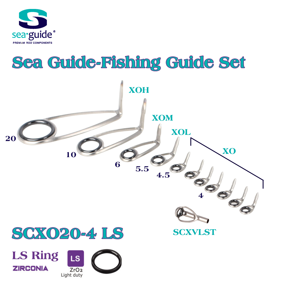 Комплект кольцевых втулок Sea  – обзор и цена Fishing Rod Surf