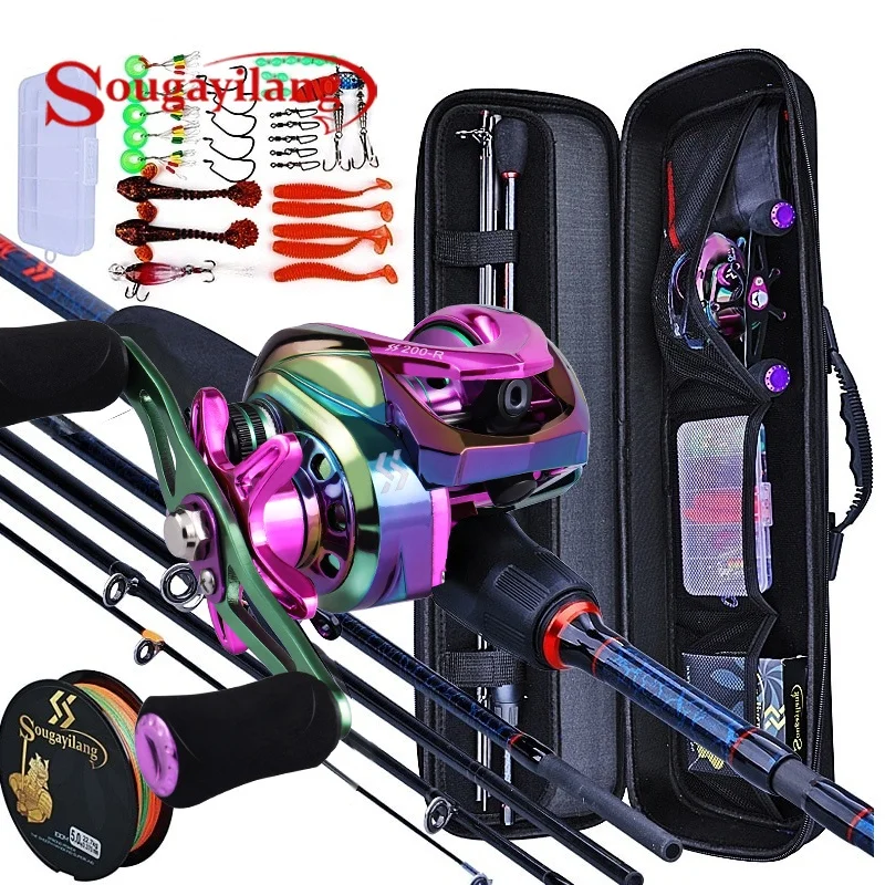 Удочки и катушки Sougayilang,  – обзор и цена Fishing Rod Combo